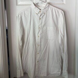 Uniqlo mens medium flannel white